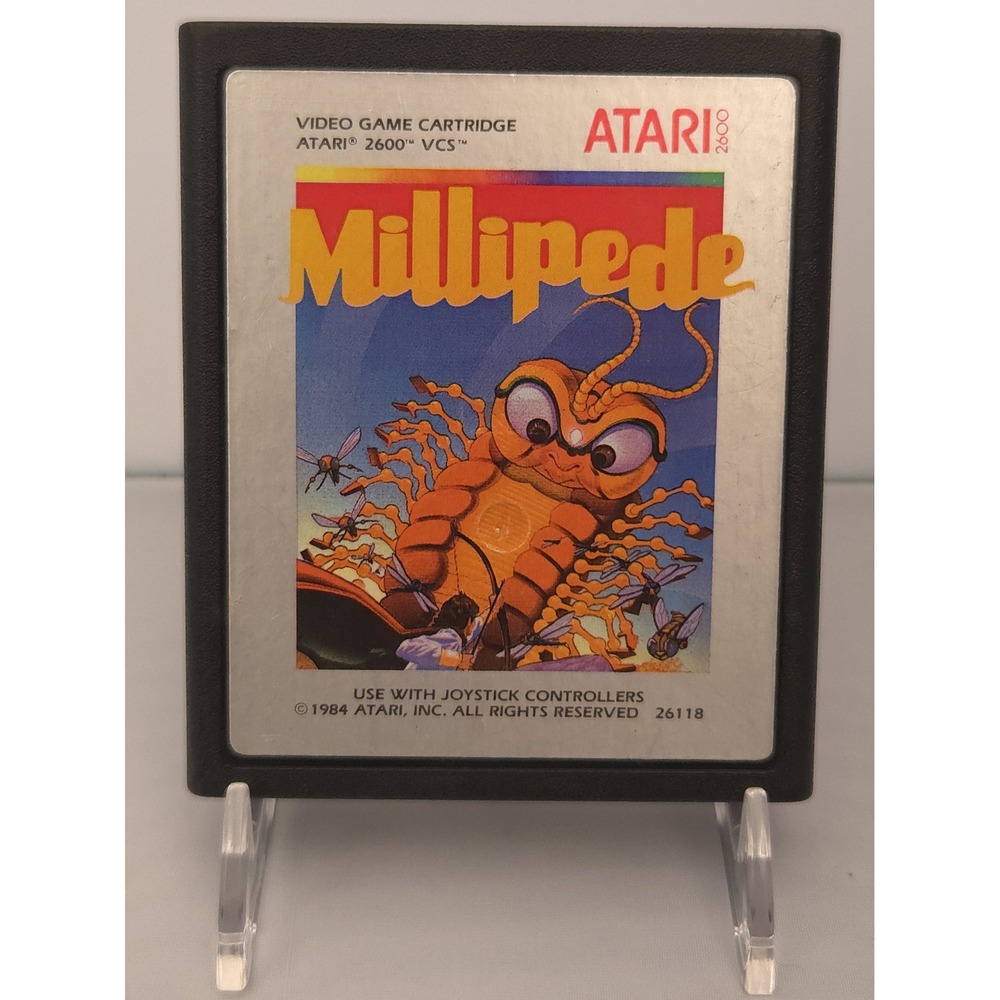 Millipede - Atari 2600 - OEM Original Game Cartridge - Tested